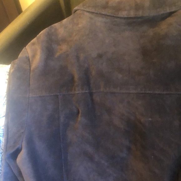 Eddie Bauer washable suede jacket never worn - Picture 7 of 8